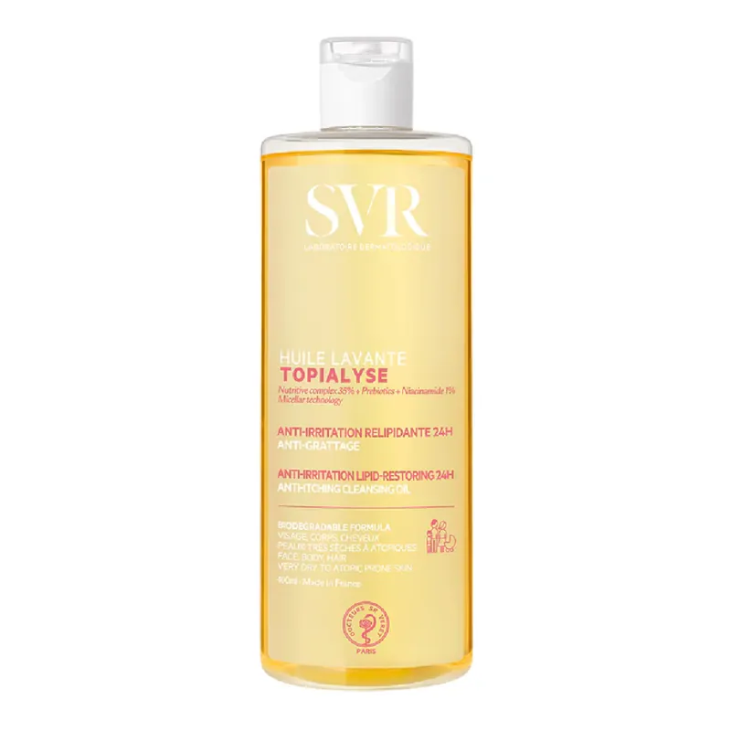 Preț promoțional Ulei micelar lavant pentru fata si corp Topialyse, 400 ml, SVR