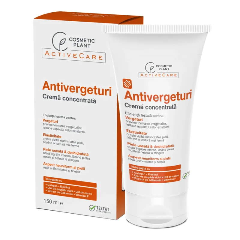 Livrare expres Antivergeturi Crema concentrata Active Care, 150 ml, CosmeticPlant
