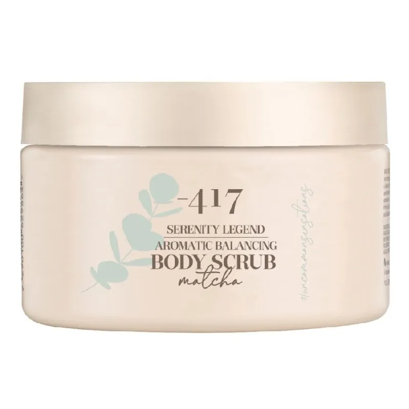 Scrub pentru corp cu Matcha Serenity Legend, 400 g, Minus 417 Reducere de preț