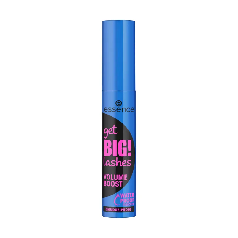 Mascara rezistenta la apa Volume Boost Waterproof Get BIG! Lashes, 12 ml, Essence Ofertă de sezon