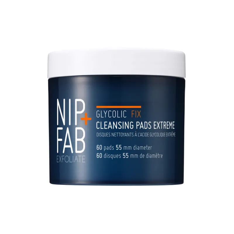Promoție Dischete pentru curatarea fetei, Glycolic Fix X-treme Pads, 60 bucati, NIP+FAB