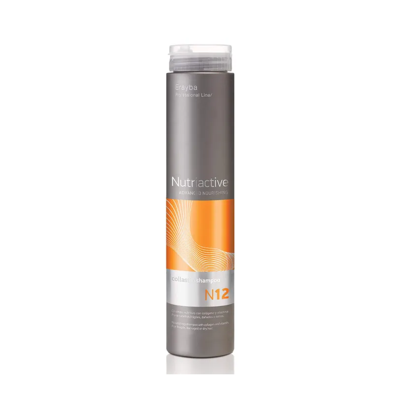 Sampon cu elastina si colagen N12, 250ml, Erayba Calitate înaltă