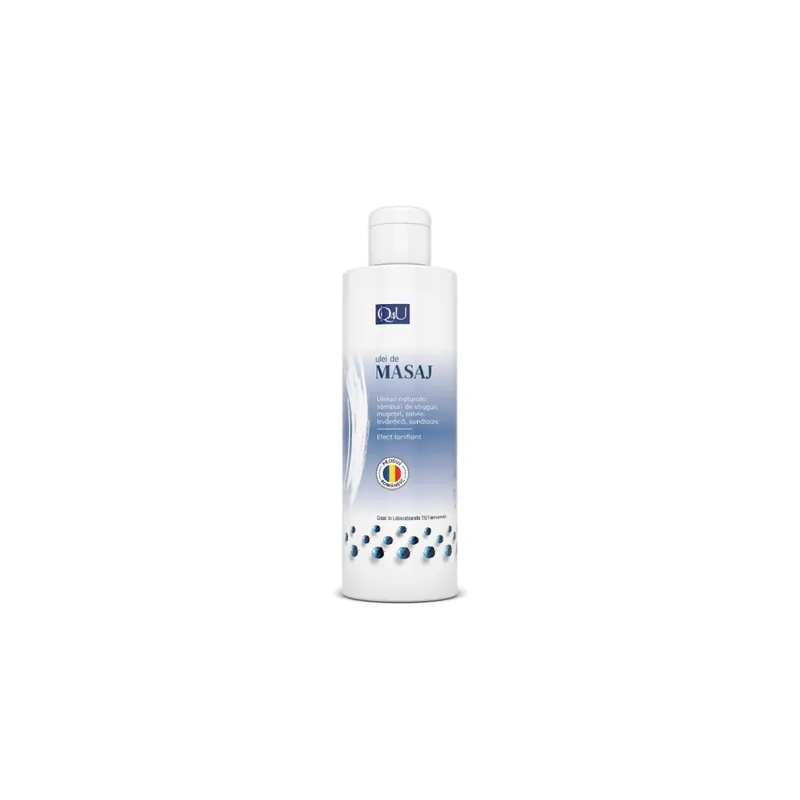 Ofertă Ulei de masaj Q4U, 250 ml, Tis Farmaceutic