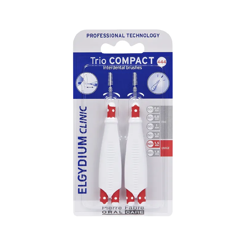 Periuta interdentara Mix Narrow Trio Compact, 2 bucati, Elgydium Premium