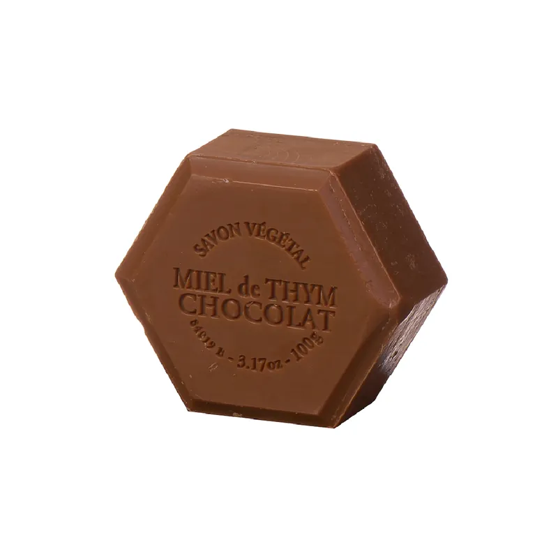 Sapun hexagonal ciocolata, unt de cacao, 100g, Apidava Ofertă limitată