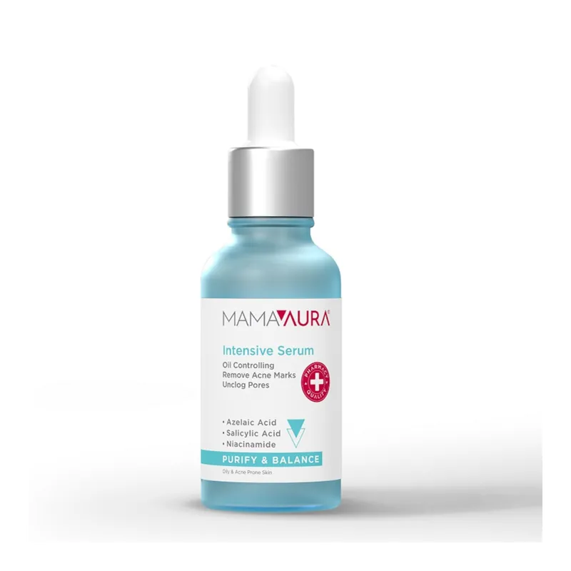 Expediere rapidă Ser intensiv post-acneic Purify & Balance, 30 ml, Mamaaura