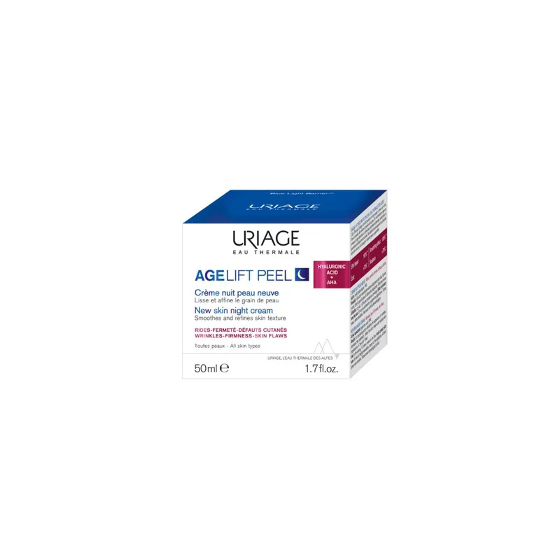Cumpără online Crema de noapte cu efect peeling, Age Lift, 50 ml, Uriage