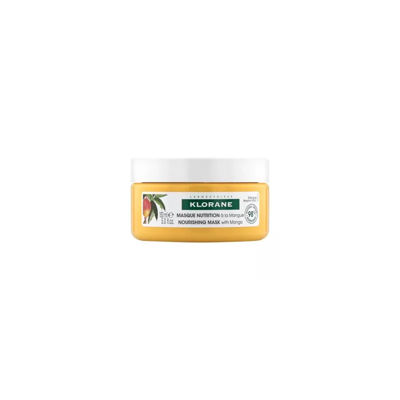 Masca nutritiva cu unt de mango pentru par uscat, 150 ml, Klorane Comandă acum