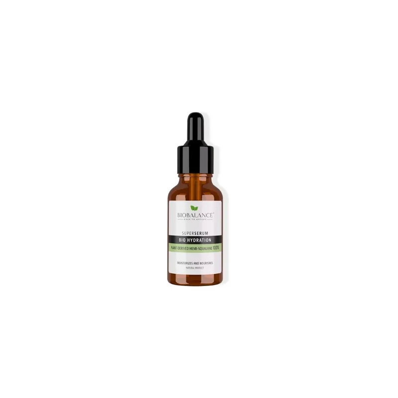 Preferatul clienților Super Serum Bio Hydration Hemi-Squalane derivat din plante 100%, 30 ml, Bio Balance