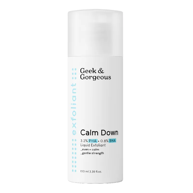 Premium Lotiune exfolianta Calm Down, 100 ml, Geek & Gorgeous
