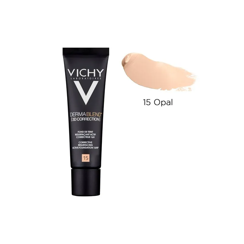 Livrare rapidă Fond de ten corector, nuanta 15, Dermablend 3D, 30ml, Vichy