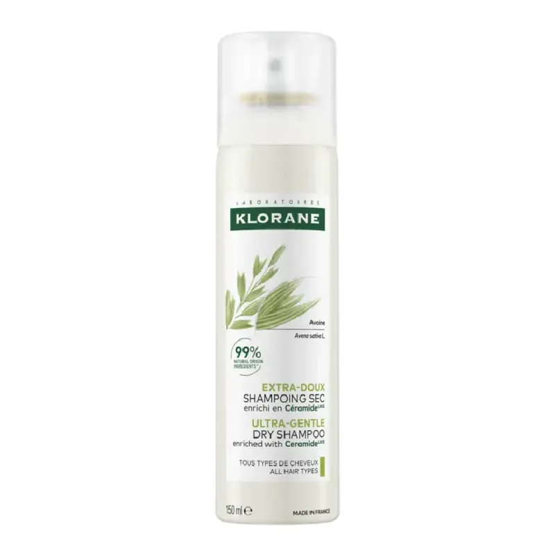 Ofertă exclusivă Sampon uscat cu lapte de ovaz, 150 ml, Klorane