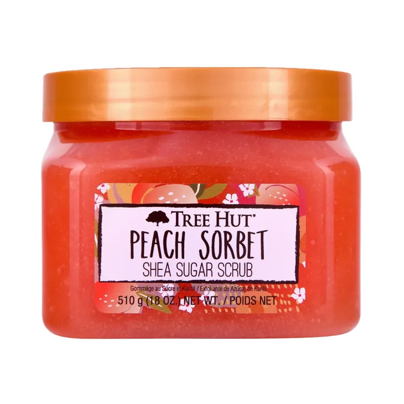Exfoliant pentru corp Peach Sorbet, 510 g, Tree Hut Reduceri