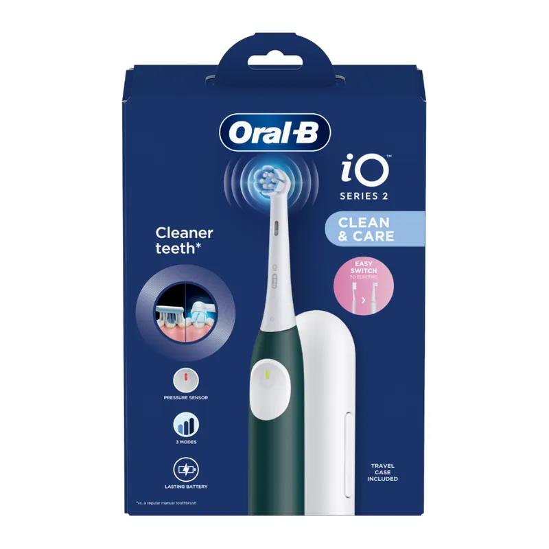 Preferatul clienților Periuta de dinti electrica verde iO2, Oral-B