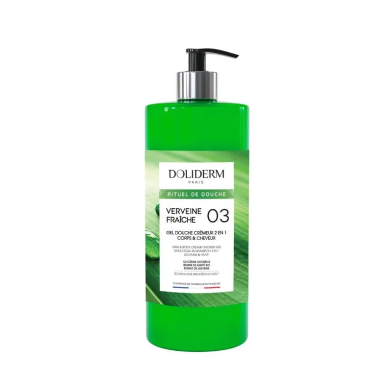 Gel de dus si sampon, Fresh Verbena, 1litru, Doliderm Premium
