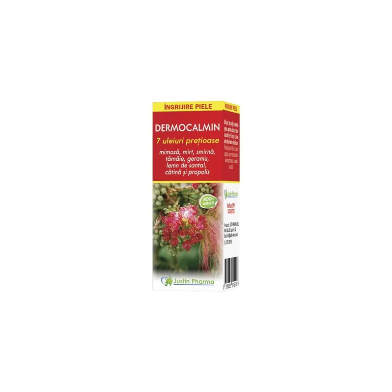Cumpărături sigure Ulei DermoCalmin, 10 ml, Justin Pharma