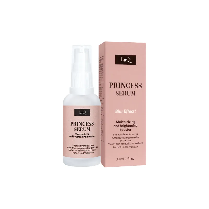 Expediere rapidă Serum cremos hidratant iluminator Princess, 30ml, LaQ
