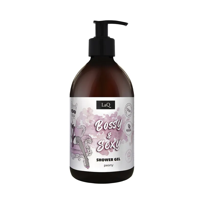 Mai ieftin Gel de dus bujor, 500 ml LaQ