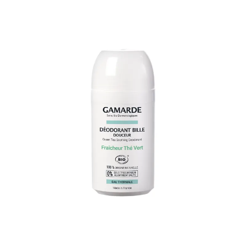 Deodorant roll-on natural cu ceai verde, 50ml, Gamarde Cumpără online