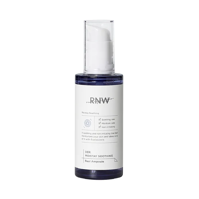 Ser pentru fata Real Ampoule Der.Moistay Soothing, 50 ml, RNW Premium