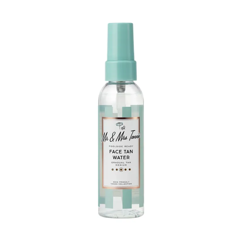 Apa autobronzata pentru fata, Face Tan Water, 75ml, Mr&Mrs Tannie Ofertă limitată