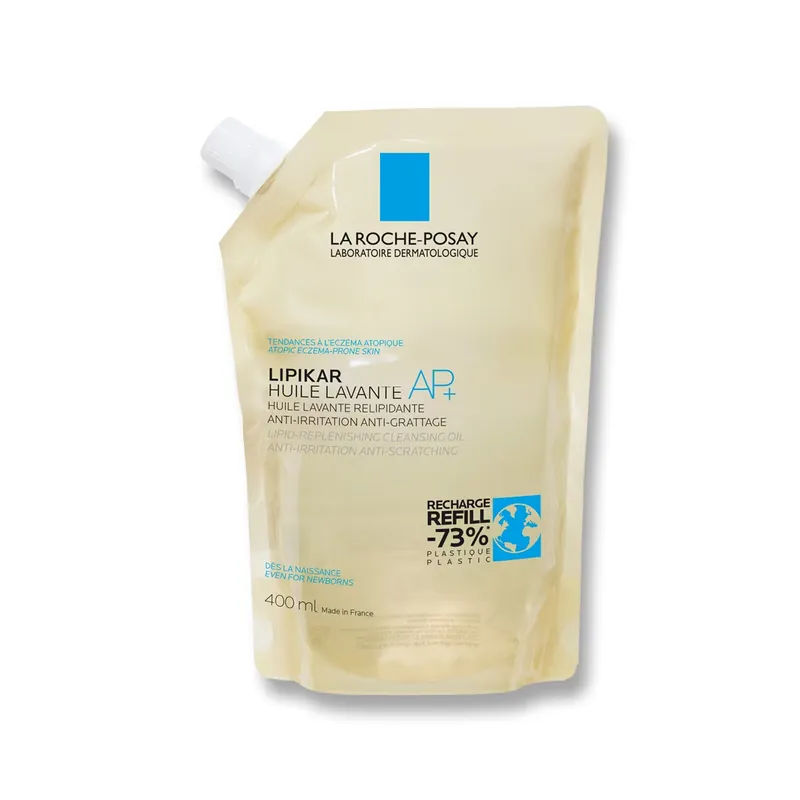 Chilipir Rezerva eco Ulei de dus Lipikar AP+, 400 ml, La Roche-Posay