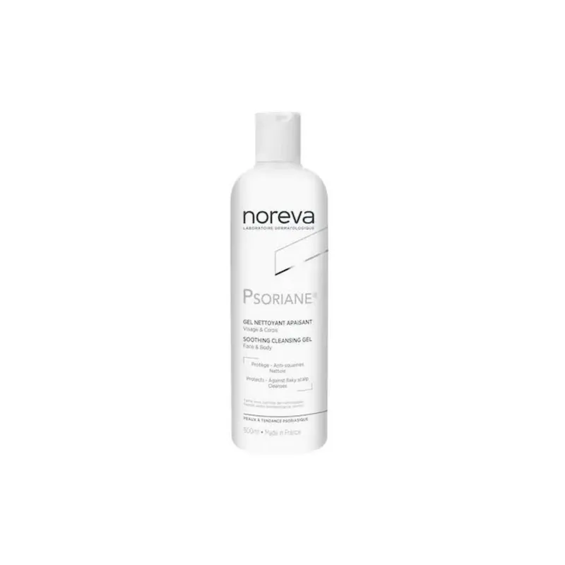 Noreva Psoriane Gel calmant pentru curatare, 500ml Lichidare de stoc
