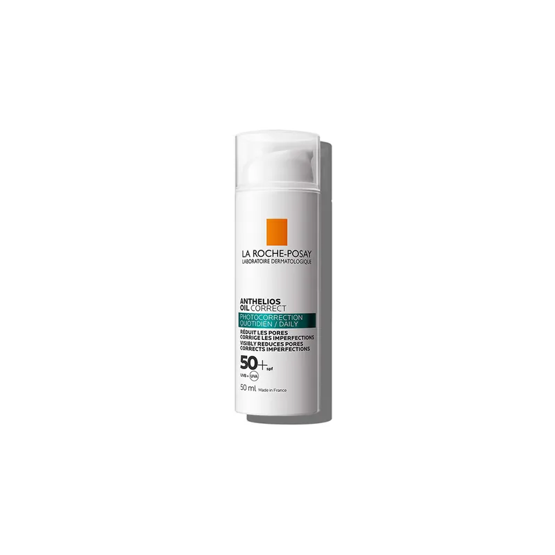 Crema Oil Correct SPF 50+ Anthelios, 50ml, La Roche-Posay Ultima șansă