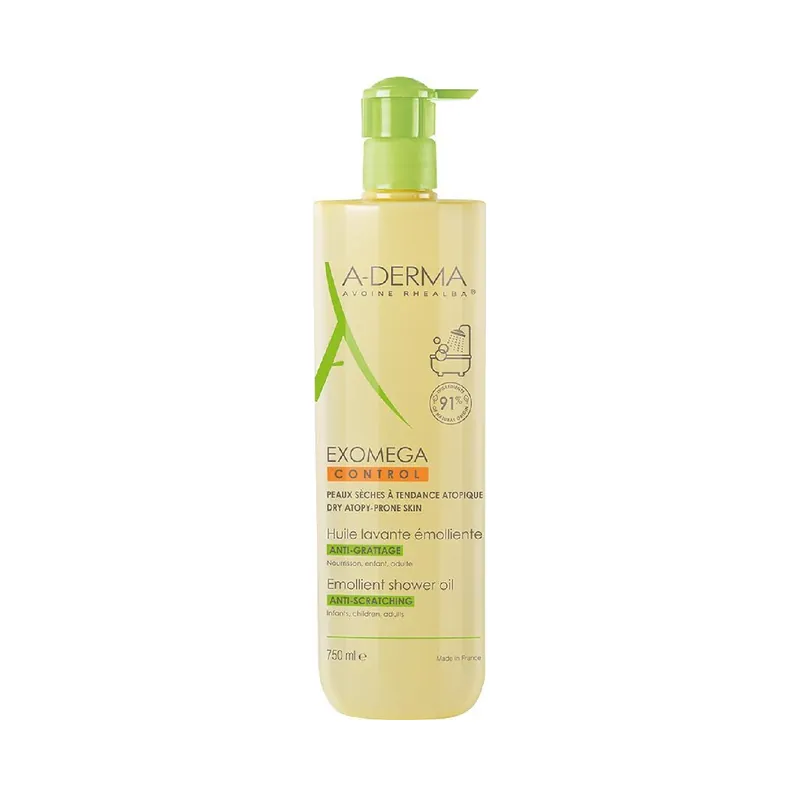 Ulei de dus Exomega Control, 750 ml, A-Derma Chilipir
