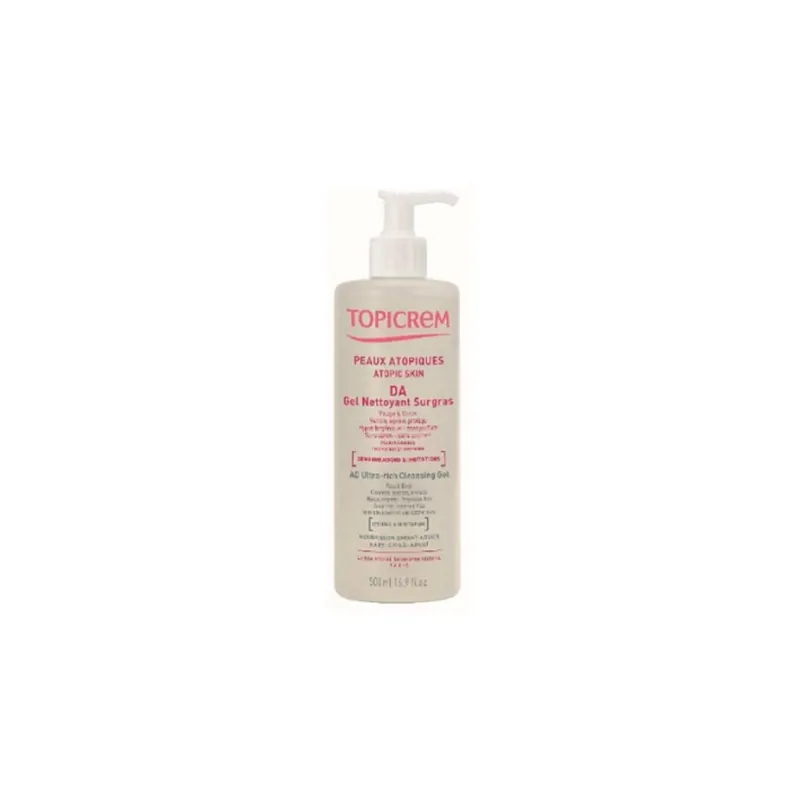 Ultima șansă TOPICREM DA Gel de curatare ultra-rich, 500 ml