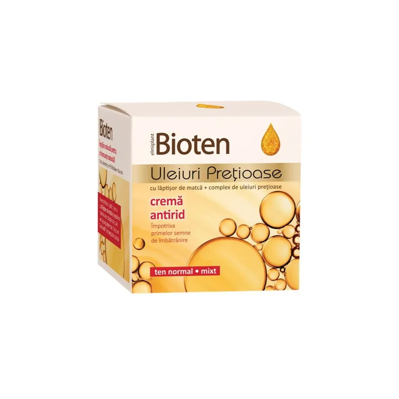Plată sigură BIOTEN Crema Antirid Zi, 50 ml
