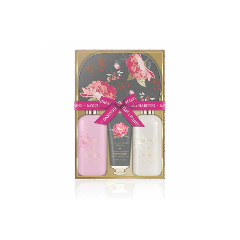 Promoție Baylis and Harding Set 4 piese Royale Garden RG18LGWBAG