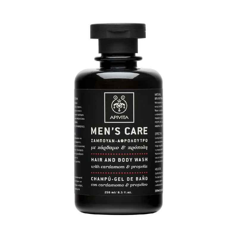 Preț mic Gel de spalare corp si par pentru barbati, 250 ml, Apivita