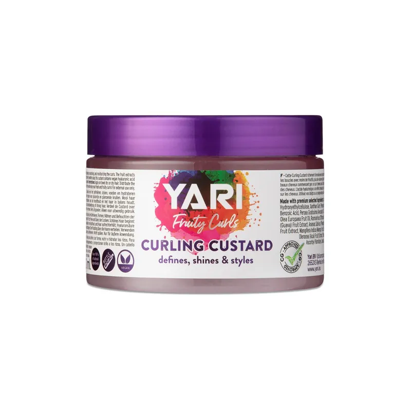 Yari Fruity Curls Custard pentru par cret 300 ml Reducere de preț