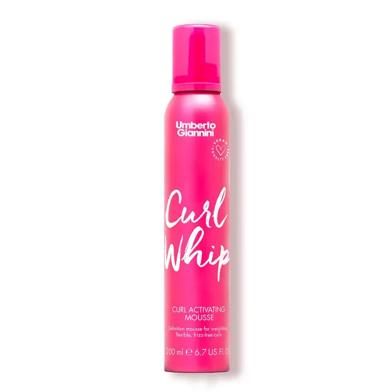 Ieftin Umberto Giannini Curl Whip Mousse, spuma pentru activarea buclelor 200 ml