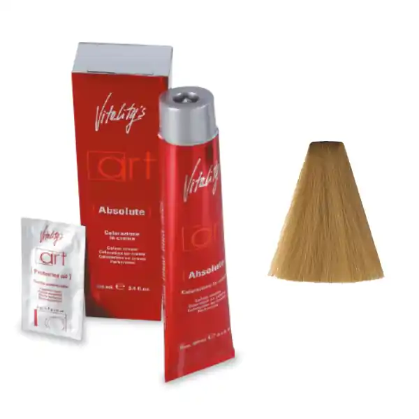 Vopsea permanenta de par Vitality‘s Art Absolute cu amoniac 9/0 Blond Foarte Deschis 100ml Nu rata