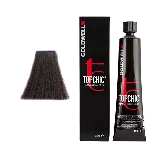 Noutate Vopsea de par permanenta Goldwell Top Chic 7NA 60ml