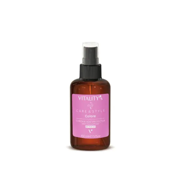 Nu rata Ser de protectie termica Vitality‘s Care&Style Colore Chroma Heat Protector 150ml