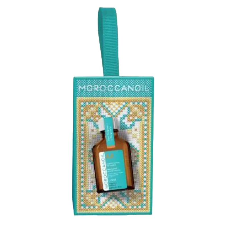 Preferatul clienților Ulei tratament Moroccanoil Treatment Light Holiday Gift pentru par blond 25 ml