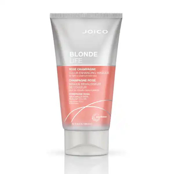 Masca de par Joico Blonde Life Color Enhancing Masque Rose Champagne 150 ml Chilipir