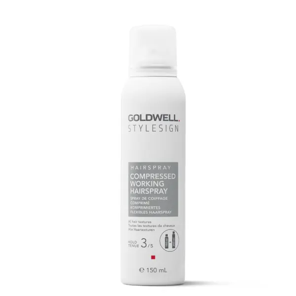 Fixativ de par Goldwell StyleSign Compressed Working Hairspray protectie la umiditate 150 ml Livrare rapidă