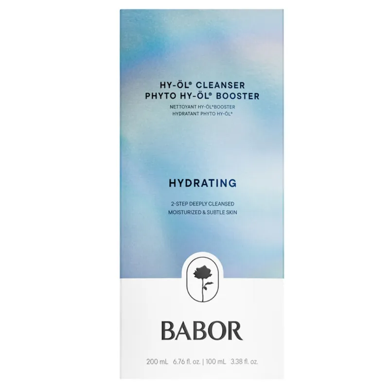 Ofertă Set demachiere Babor HY-ÖL Cleanser si Phyto HY-ÖL Booster Hydrating 300ml