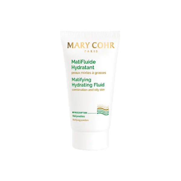 Expediere rapidă Fluid hidratant matifiant Mary Cohr MatiFluide Hydratant pentru ten mixt sau gras 50ml