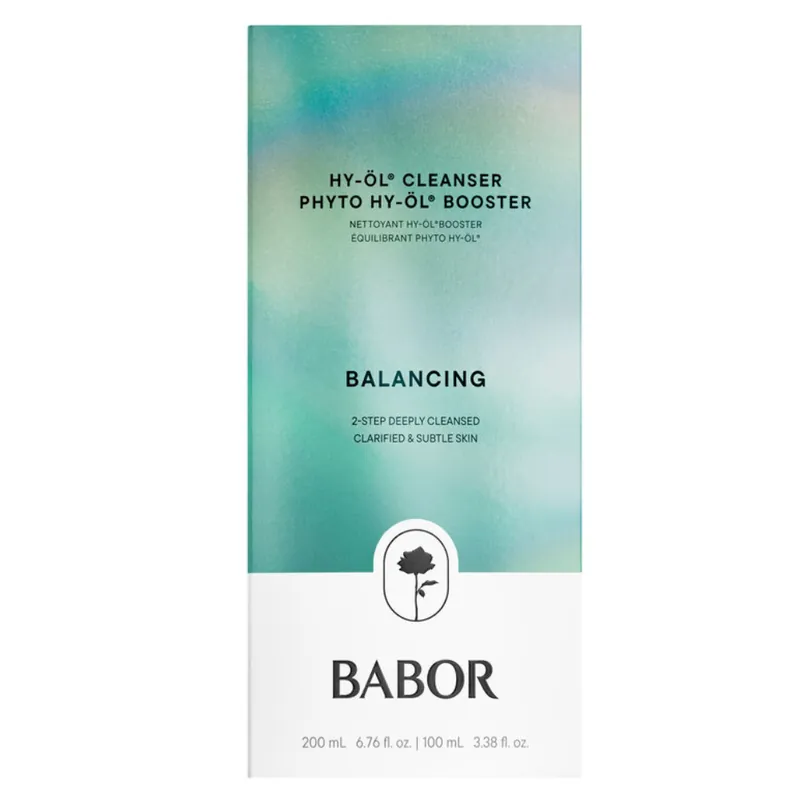Comandă acum Set demachiere Babor HY-ÖL Cleanser si Phyto HY-ÖL Booster Balancing 300ml