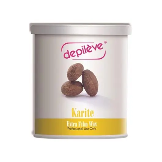 Ceara pentru epilat Depileve Karite Extra Film pentru piele sensibila si uscata 800gr Livrare rapidă
