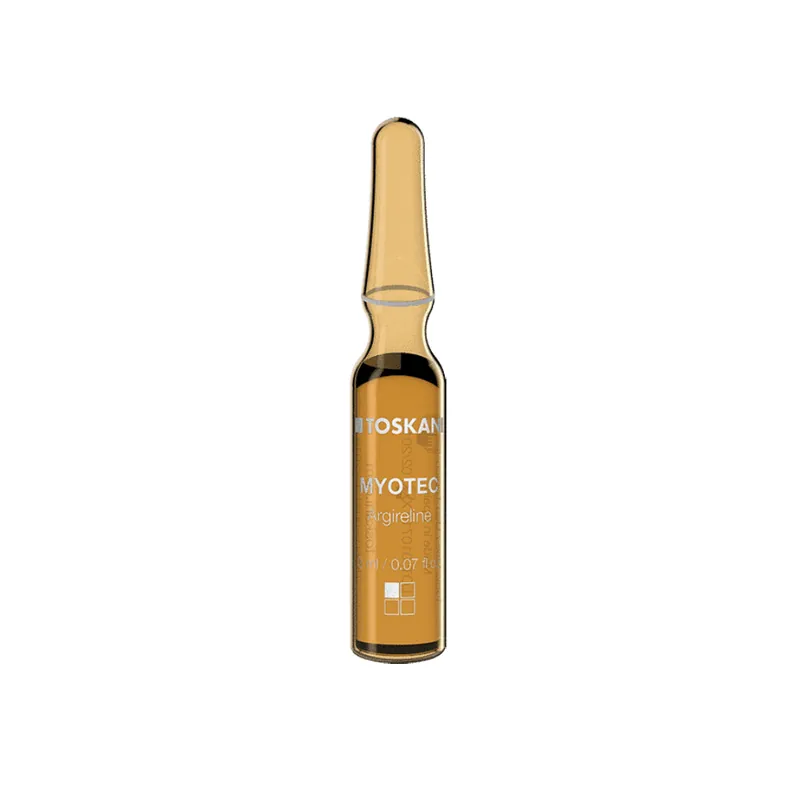 Retur ușor Fiole mezoterapie monodoza cu efect de lifting Toskani Myotec 20x2ml