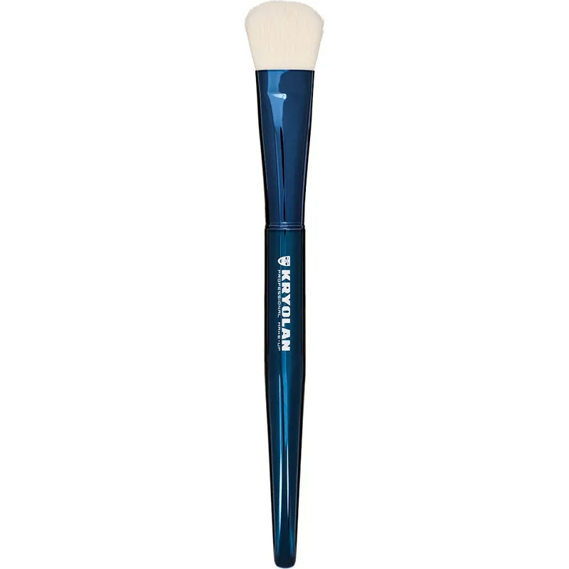 Disponibil imediat Pensula profesionala Kryolan Blue Master Complexion Blending Brush Large 1buc