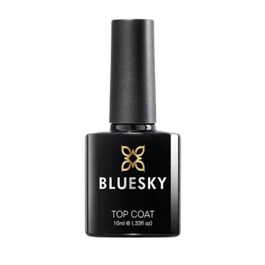 Preț redus Top coat unghii semipermanent Bluesky Uv 10ml