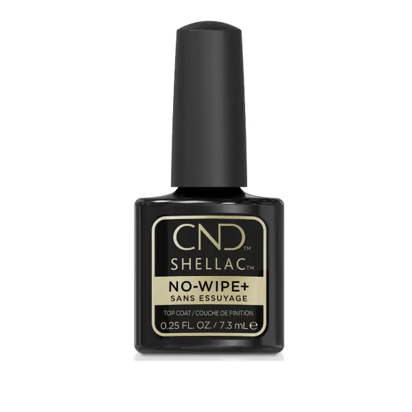 Lac unghii semipermanent CND Shellac No Wipe Top Coat 7.3ml Expediere rapidă