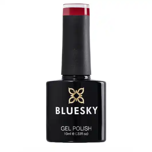 Lac de unghii semipermanent Bluesky UV Dark Red 10ml Preț mic